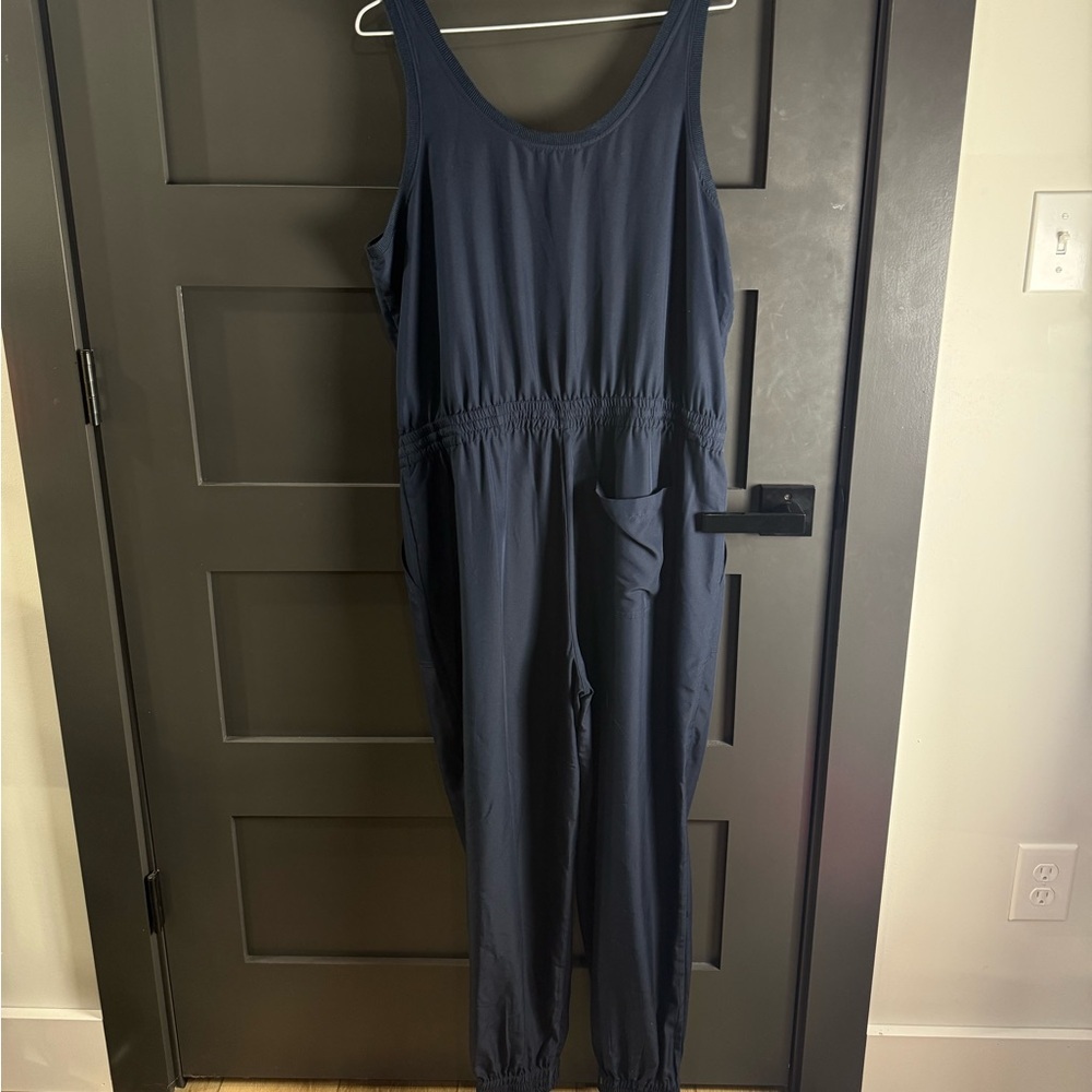 A Loves A Navy Jogger Women’s Size Large Jumpsuit NWT 🔥 - Picture 7 of 13